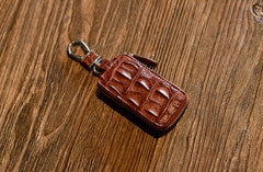 Handmade Leather Mens Cool Car Key Wallet Car Key Holder Car Key Case for Men