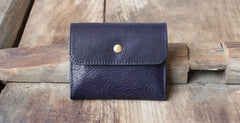 Leather Mens Front Pocket Wallet Small Wallet Card Wallet Change Wallet for Men - iwalletsmen