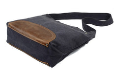 Mens Waxed Canvas Tote Purse Handbags Canvas Shoulder Bag for Men - iwalletsmen