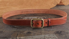 Genuine Leather Punk Rock Biker Trucker Mens Belt Men Black Coffee Belt for Men
