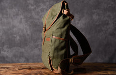 Canvas Mens Cool Backpack Bag Sling Bag Large Travel Bag Hiking Bag for Men