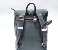 Leather Coffee Mens Backpack Cool Travel Backpacks Laptop Backpack for men - iwalletsmen
