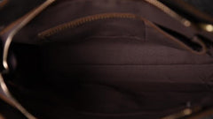 Genuine Leather Mens Cool Clutch Wristlet Bag Briefcase Work Bag Business Bag for men