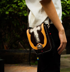 Leather Belt Pouch Mens Small Cases Waist Bag Hip Pack Belt Bag Fanny Pack Bumbag for Men