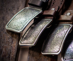 Handmade Genuine Leather Mens Belt Custom Cool Leather Men Black Belt for Men