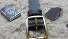 Handmade Vintage Leather Mens Belt Men Leather Belt for Men - iwalletsmen