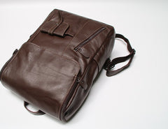 Leather Mens Backpacks Cool Travel Backpacks Laptop Backpack for men - iwalletsmen