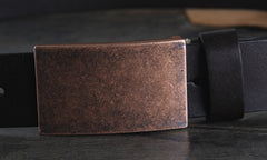 Genuine Leather Punk Rock Biker Trucker Mens Belt Men Black Coffee Belt for Men