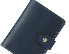 Cool Leather Mens Small Passport Wallet Slim Travel Wallets for Men - iwalletsmen