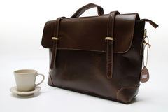 Cool Leather Mens Briefcase Messenger Bags Handbag Shoulder Bag for men - iwalletsmen