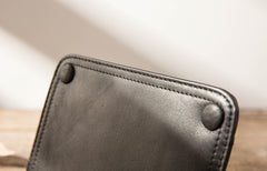 Cool Black Wristlet Wallet Leather Mens Long Wallet Long Wallet for Men - iwalletsmen