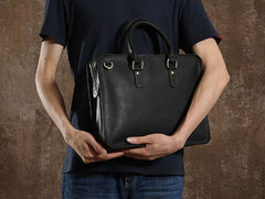 black leather work bag Vintage leather briefcases for men brown leather briefcase briefcase leather laptop