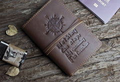 Handmade Leather Mens Cool billfold Wallet Passport Card Holder Small Card Slim Wallets for Men