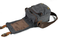 Mens Small Canvas Camera Messenger Bag Side Bag Camera Shoulder Bag for Men - iwalletsmen