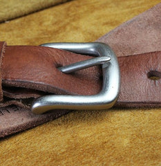 Genuine Leather Mens Leather Men Brown Black Belt for Men Cool Leather Belt