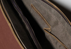 Handmade Leather Mens Cool Messenger Bag Work Bag Backpack Travel Bag Briefcase Bag for men