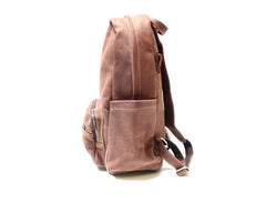 Vintage Coffee Leather Mens Backpacks Travel Backpacks Laptop Backpack for men - iwalletsmen