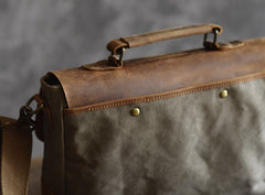 Canvas Mens Cool Messenger Bag iPad Bag Chest Bag Bike Bag Cycling Bag for men