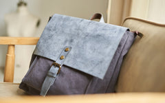 Cool Mens Canvas Backpack Canvas Travel Bag Canvas School Bag for Men - iwalletsmen