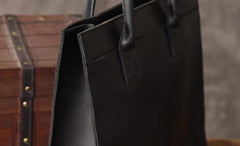 Genuine Leather Mens Cool Messenger Bag Handbag Briefcase Work Bag Business Bag for men