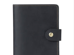 Cool Leather Mens Small Passport Wallet Slim Travel Wallets for Men - iwalletsmen