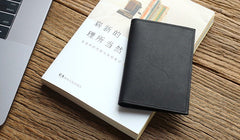 Leather Mens Front Pocket Wallet Small Card Wallet Change Wallets for Men - iwalletsmen