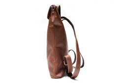 Cool Black Mens Leather Backpack Travel Backpacks School Backpacks for men - iwalletsmen
