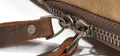 Cool Waxed Canvas Mens Sling Bag Chest Bag One Shoulder Packs for men - iwalletsmen