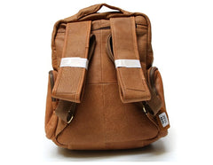 Cool Brown Mens Leather Backpack Travel Backpacks School Backpacks for men - iwalletsmen