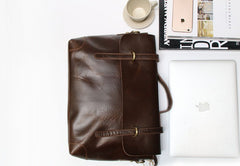 Cool Leather Mens Briefcase Messenger Bags Handbag Shoulder Bag for men - iwalletsmen