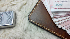 Vintage Coffee Leather Bifold Mens Long Wallet Leather Long Wallets for Men - iwalletsmen