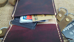 Leather Mens Front Pocket Bifold Small Wallets Card Wallet for Men - iwalletsmen