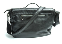Cool Leather Mens Messenger Bag Briefcase Shoulder Bag for men - iwalletsmen