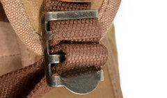 Waxed Canvas Leather Mens Backpack Canvas Travel Backpack Canvas School Backpack for Men - iwalletsmen