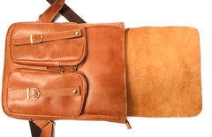 Leather Brown Mens Backpack Cool Travel Backpacks Laptop Backpack for men - iwalletsmen