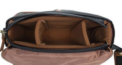 Mens Canvas Camera Messenger Bags Side Bag Courier Bag Camera Shoulder Bag for Men - iwalletsmen