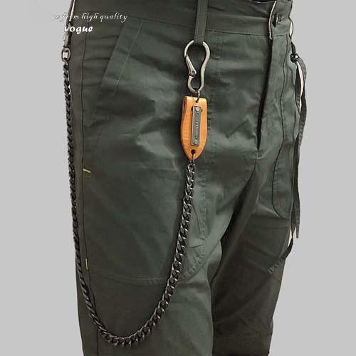 28'' Metal PUNK CHAIN BIKER SILVER WALLET CHAIN Metal LONG PANTS CHAIN SILVER Jeans Chain Jean Chain FOR MEN - iwalletsmen