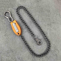 28'' Metal PUNK CHAIN BIKER SILVER WALLET CHAIN Metal LONG PANTS CHAIN SILVER Jeans Chain Jean Chain FOR MEN - iwalletsmen