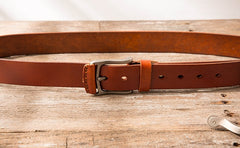 Handmade Cool Leather Mens Belt Leather Belt for Men - iwalletsmen