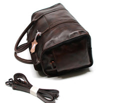 Vintage Leather Cool Mens Handbag Shoulder Bag Travel Bag for men - iwalletsmen