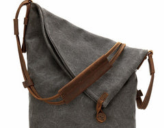 Mens Canvas Rustic Courier Bag Side Bag Messenger Bag Camera Shoulder Bag for Men - iwalletsmen