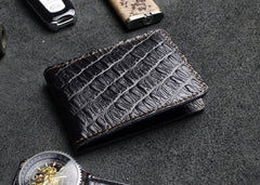 mini id wallet Leather Bifold Wallet With ID Window Slim Wallet With ID Window Mens Wallet With ID Window