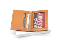 Leather Mens Card Wallets Small Wallet Slim Wallet Front Pocket Wallet for Men - iwalletsmen
