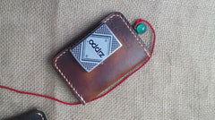 Vintage Leather Mens Slim Front Pocket Bifold Small Wallets Card Wallet for Men - iwalletsmen