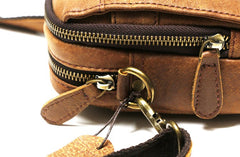 Cool Leather Belt Pouch Mens Waist Bag Shoulder Bag for Men - iwalletsmen
