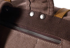Cool Canvas Mens Travel Backpack Canvas School Backpack Laptop Backpack for Men - iwalletsmen