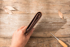 Vintage Leather Mens Small Wallets Bifold Slim billfold Wallet for Men - iwalletsmen