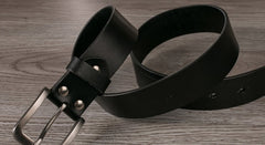 Handmade Genuine Custom Leather Mens Leather Men Beige Belt for Men - iwalletsmen