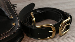 Leather Belt Pouch Mens Small Cases Waist Bag Hip Pack Belt Bag Fanny Pack Bumbag for Men