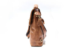 Vintage Mens Leather Briefcase Handbag Shoulder Bag Backpack for men - iwalletsmen